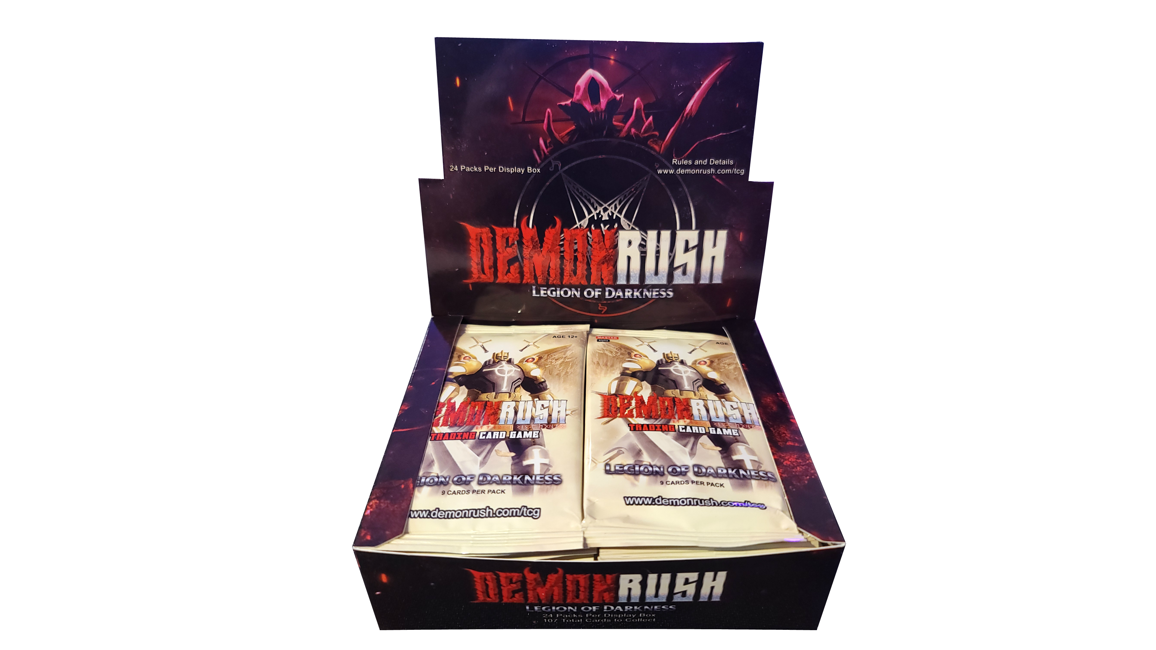 MINT* Extremely Rare Alpha Booster Box of Demon Rush TCG Demon Rush Store MINT* Extremely Rare Alpha Booster Box of Demon Rush TCG Demon Rush Store